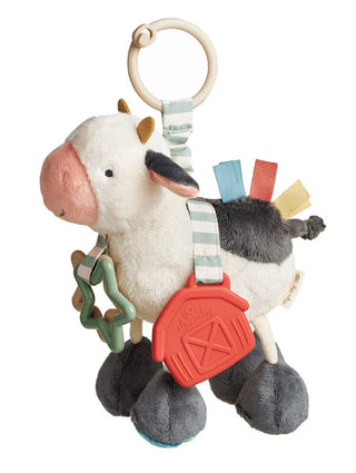 Itzy Ritzy Itzy Friends Link & Love Activity Plush Cow