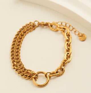 Howard's Narelle Waterproof Multi Chain Bracelet Gold