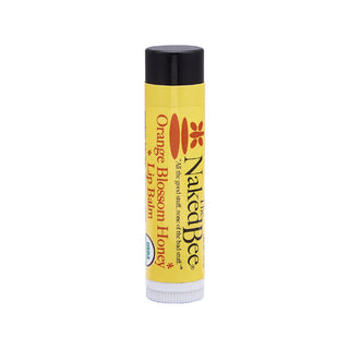 The Naked Bee Organic Lip Balm - Orange Blossom Honey