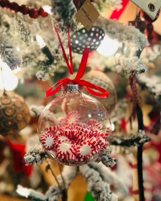Raz Peppermint Ornament