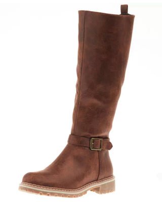 Corkys Giddy Up Riding Boot Cognac Distressed