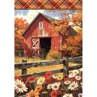 Fall Blossom Pasture Garden Flag