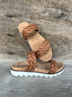 Corkys Moonlight Sandals Cognac