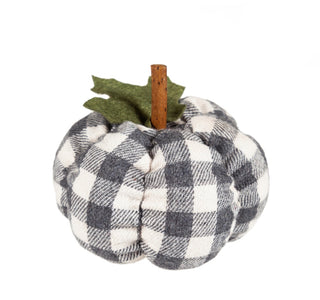 Plaid Plush Pumpkins