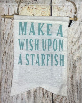 Make a Wish Upon a Starfish Banner