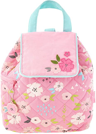 Stephen Joseph Quilted Backpack Flowers