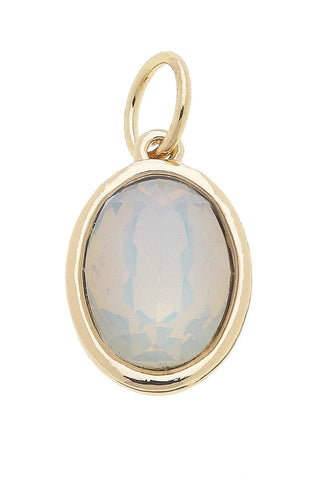 Canvas Style Charmed Birthstone Charm