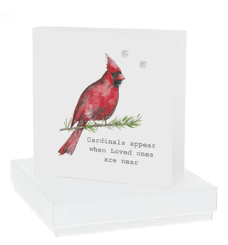 Cardinals Appear Stud Earrings