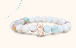 Fahlo Penguin Bracelet Sky Stone