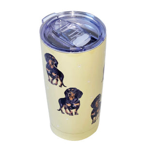 Serengeti Black Dachshund Tumbler