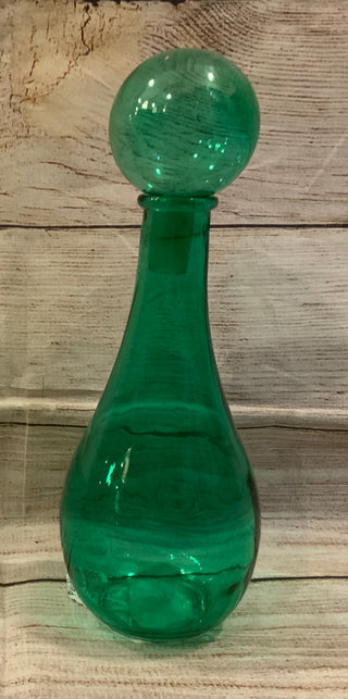 Ball Top Green Glass Bottle