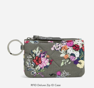 RFID Deluxe Zip Case Hope Blooms