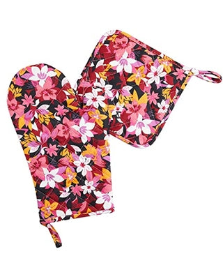 Pot Holder & Oven Mitt Set