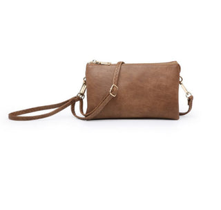 Jen & Co Riley Crossbody Chestnut M013