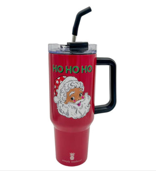 Simply Southern 40oz Tumbler Santa