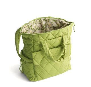 Vera Bradley Welland Diaper Tote Backpack Spinach Green