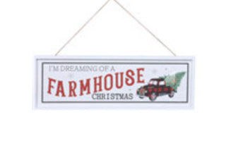 Farmhouse Holiday Sign