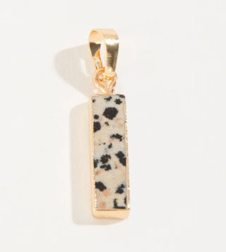Layer Me Dalmatian Jasper Pendant Charm