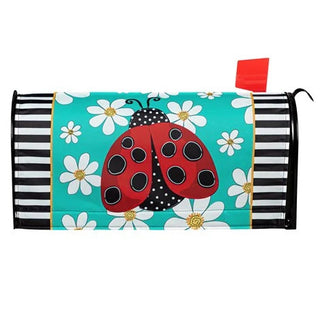 Ladybugs with Daisies Mail Wrap