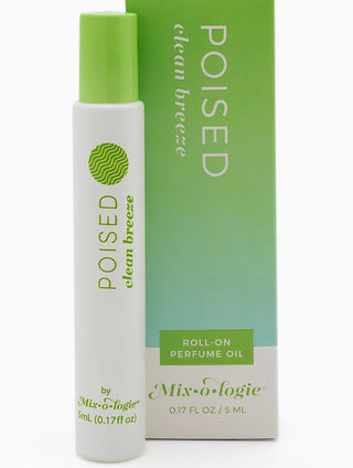 Mix-o-logie Rollerball Roll-on Perfume Poised (Clean Breeze)