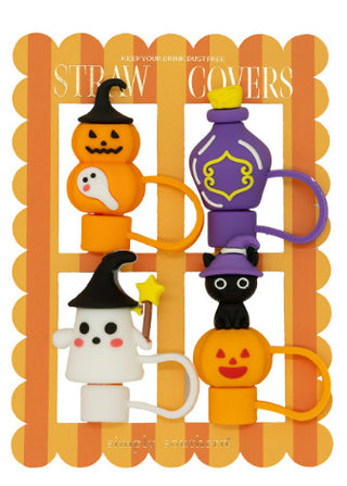 Simply Southern Straw Covers Fall Pumpkin