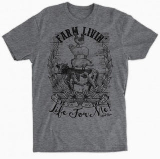 Rebel Rose Farm Livin' Light Gray
