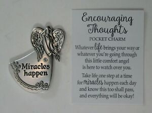 Encouraging Thoughts Pocket Charm