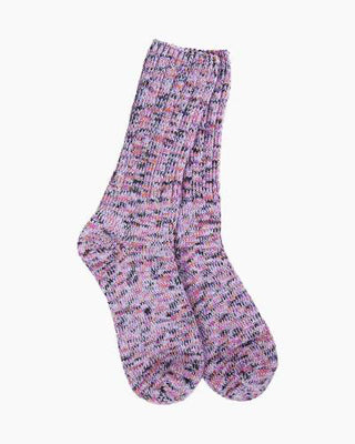 World’s Softest Socks Weekend Ragg Crew Lavendar