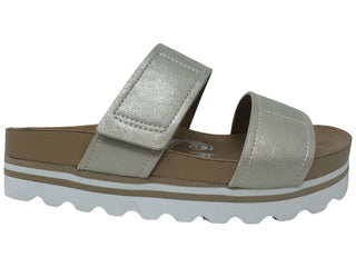 Very G Paislee Sandals Champagne
