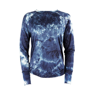 Navy Midnight Tie Dye Lounge Shirt