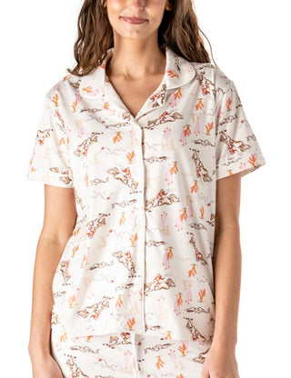 Hello Mello Stargazer Pajama Top Hold Your Horses