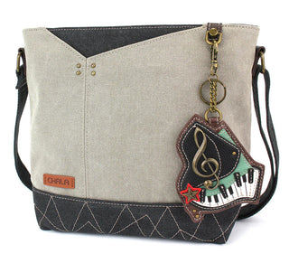 Chala Prism Crossbody Piano Gray 933